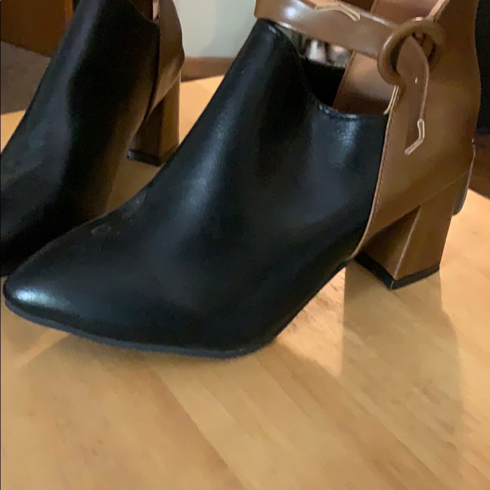 Shein color block shoes